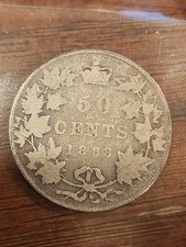 1888 Canada 50 Cents
