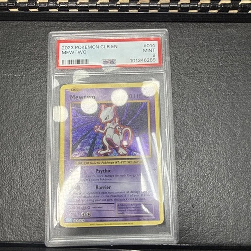 2023 POKEMON CLB EN #014 MEWTWO PSA 9