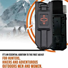 2xTactical Tourniquet Holder Case CAT Storage Box First Aid Kit Case Molle Pouc