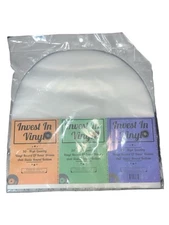 50 LP Inner Sleeves Anti Static Round Bottom Vinyl Record Album