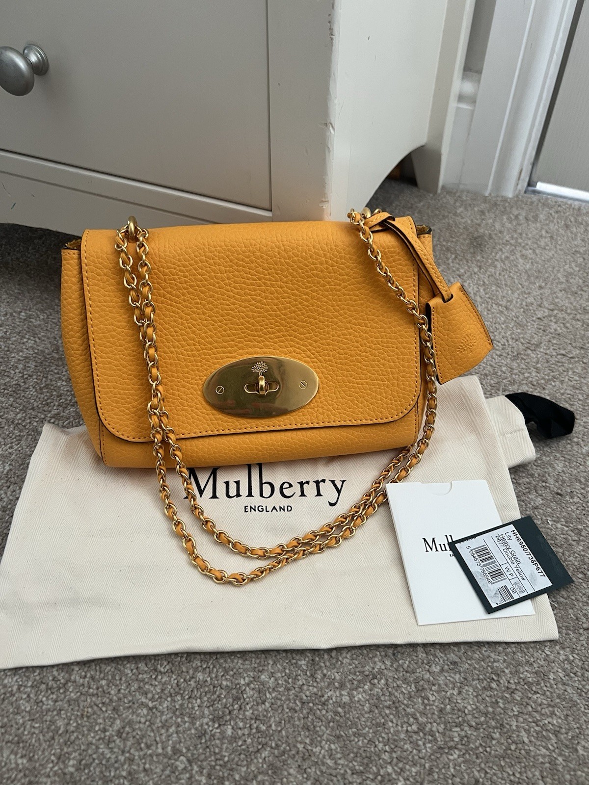 Mulberry Lily Double Yellow Regular Lily Crossbody Bag