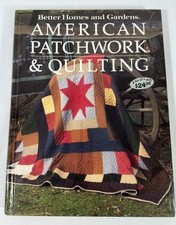 American Patchwork  Quilting Hardcover Book 1985 Full Color Pictures