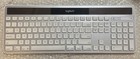 Logitech K750 Wireless Solar Recharging Slim Keyboard Mac White - No Dongle