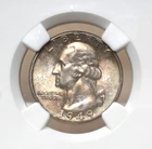 1949 WASHINGTON QUARTER NGC MS66 308052 - TONING