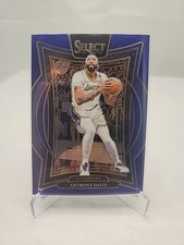2024-25 Panini Select Anthony Davis Mavericks Blue #25 Basketball Card