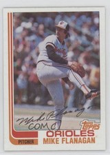 1982 Topps Wrong Back ( Back) Mike Flanagan ( Back) Bill Russell 0q1p