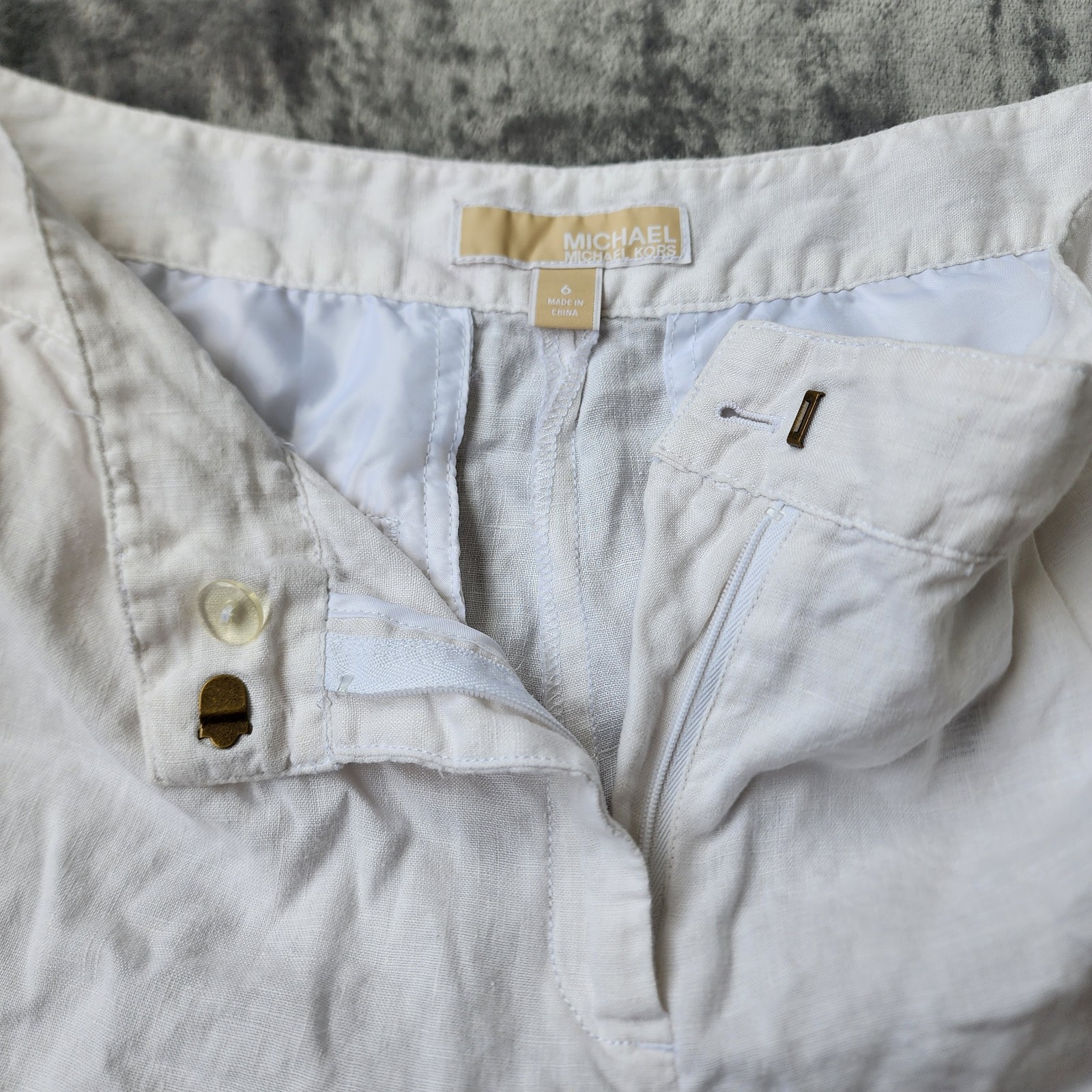 Michael Kors - Solid Pockets Summer Casual Shorts… - image 4