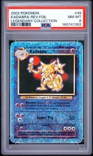 2002 POKEMON LEGENDARY COLLECTION #49 KADABRA-REVERSE FOIL PSA 8 on eBay