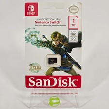 New SanDisk microSDXC Card for Nintendo Switch 1TB microSDXC Card