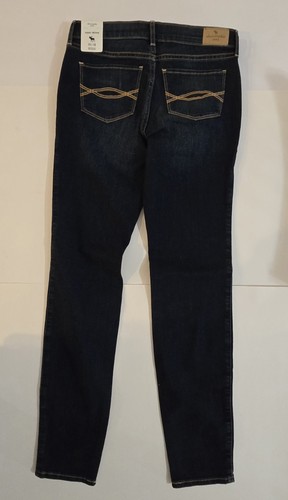 Abercrombie Kids Super Skinny Jean Size 15/16 Blue Wash Denim New With Tags! - Picture 3 of 3