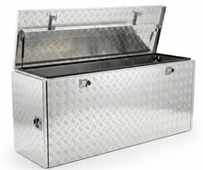 Aluminium Pritschenkiste Staukiste 185x54x79cm Transportkise Transportbox Kiste
