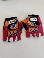 LOOK Vintage Cycling Gloves - Cycling Gloves Size M