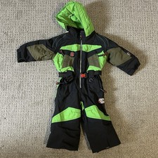 Obermeyer I-Grow Extreme Explorer One Piece Ski Snow Suit Youth Kids Sz 1