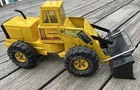 Vintage 80s TONKA Mighty Turbo Diesel Front End Loader XMB-975 Steel Toy Truck