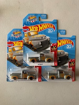 Hot Wheels HW Flames '49 Ford F1 ZAMAC  Lot of 3 BB1