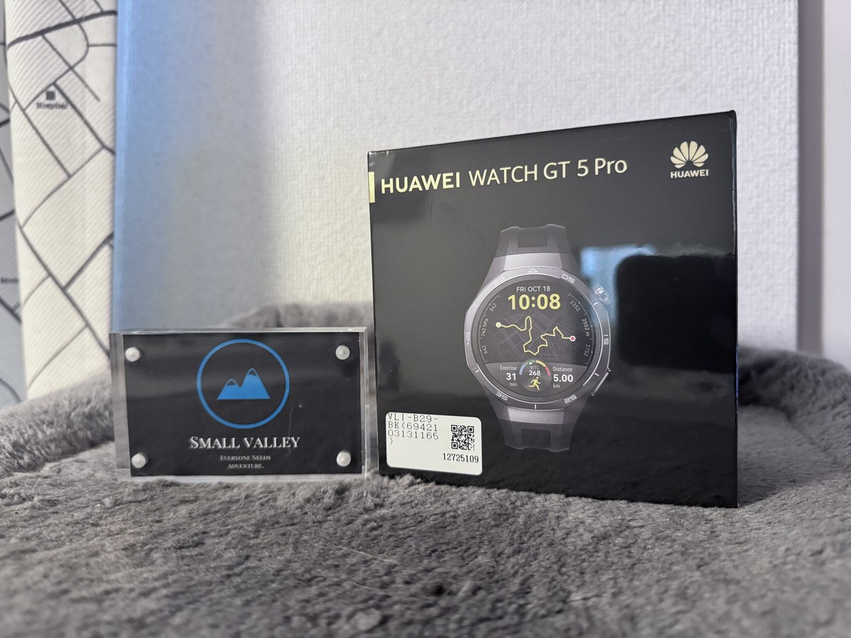 Huawei Watch GT 5 Pro 46mm Black Golf Navigation iOS Android