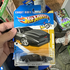 Hot Wheels 2012 New Models Knight Rider Pontiac Firebird Trans Am 1:64 Black