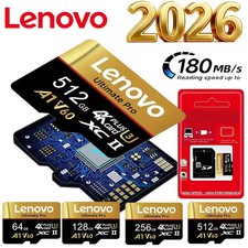 LENOVO Micro SD Card 1TB 4K Camera Drone Smart Phone Memory Card Camera Video PC