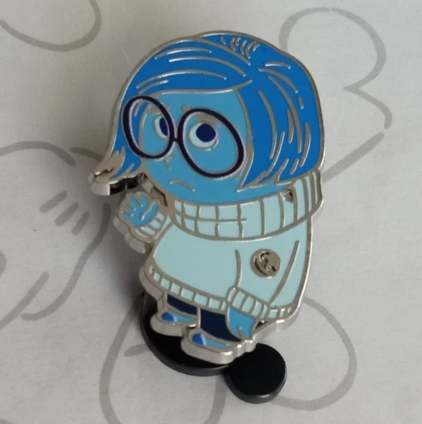 Sadness Blue Color Story 2025 Hidden Mickey Inside Out Disney Pin 170950