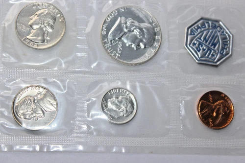 1962 BEN FRANKLIN SILVER PROOF SET