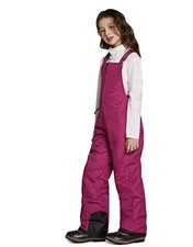 TSLA Kids Winter Waterproof Insulated Snowboard Overalls Ripstop Ski Pants 4T