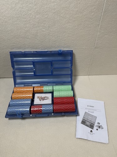 Michael Graves Design MCM 300 Poker Chip And Card Set.
