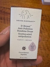 Drunk Elephant D-Bronzi Sunshine Drops Bronzing Serum Anti-Pollution 1 fl oz 33