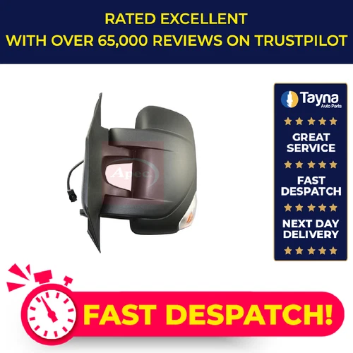 Door / Wing Mirror fits RENAULT MASTER Mk3 2.3D Left 2010 on N/S Passenger Side
