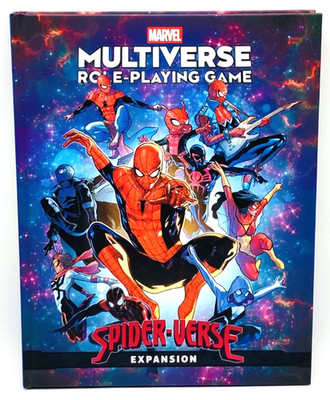 Marvel Multiverse Role-Playing Game Spider-Verse Expansion Gebunden Buch NEU