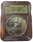 20th Anniversary Set American Silver Eagle ICG 1992 MS-69