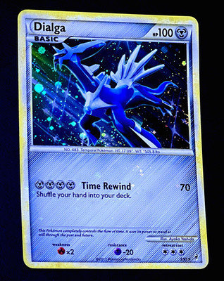 2011 Pokemon DIALGA Call of Legends Set COSMOS HOLO Foil Rare Card 3/95 COL NM