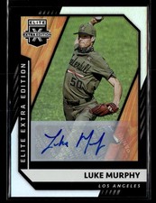 2021 Panini Elite Extra Edition #110 Luke Murphy Signatures