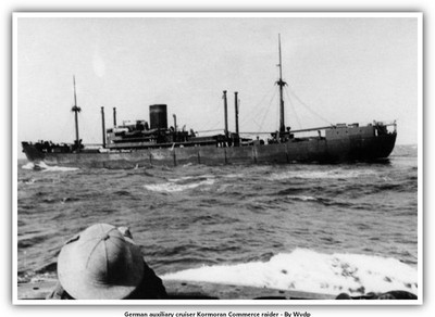 German auxiliary cruiser Kormoran Commerce raider_issue1