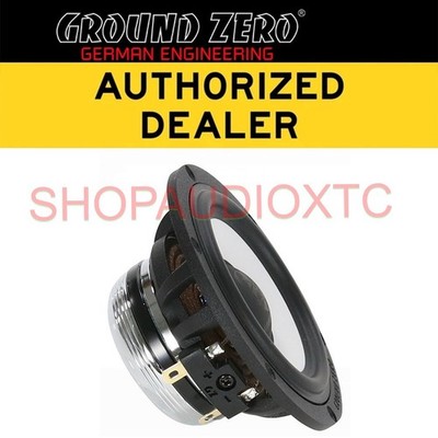 GROUND ZERO GZPM 80SQ-C 80 mm / 3.15  high end midrange speaker (PAIR) 70W RMS