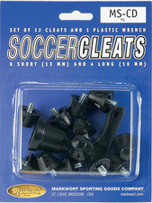 Football/Soccer Cleat Poly and Wrench, Black