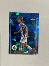 2024-25 Topps Chrome Sapphire UEFA Rodrigo Mora #137 RC Rookie