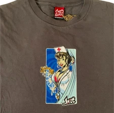 Vintage Rare 90s Lost Enterprises Blink-182 Nurse Hookups Skate Tee