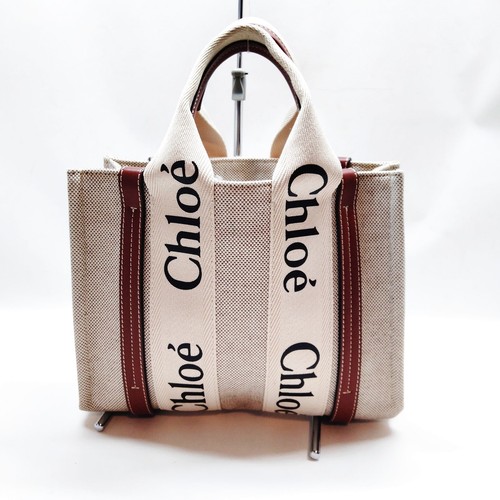 Chloe Tote Bag Beige Canvas Serial D1NM4503217665 2686457