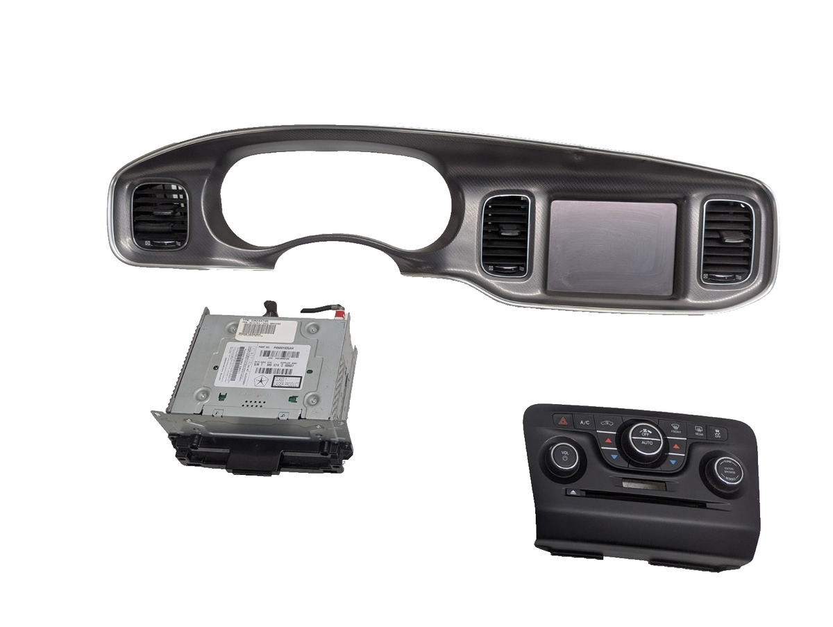 ダッジチャージャーR/T 純正 オーディオパネル エアコン調整 ダッジ