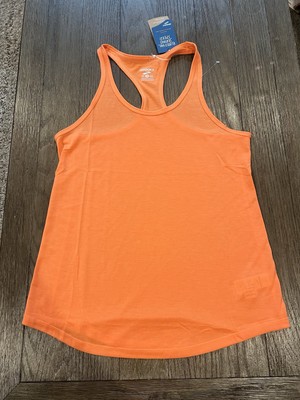 Brooks Run Happy Distance Tank Top Women's Small Coral Lightweight New $35