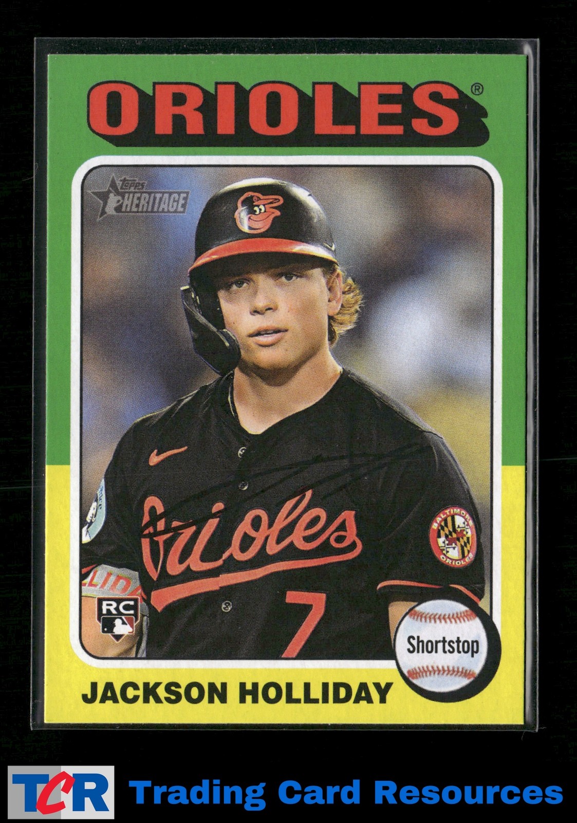 2024 Topps Heritage #692 Jackson Holliday