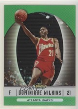 2006-07 Topps Finest Green Refractor 49/199 Dominique Wilkins #43 HOF 2h4