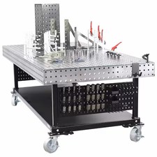 Flextur 71500006 Welding Table, 48" D, 35" H, 96 " W, Metal