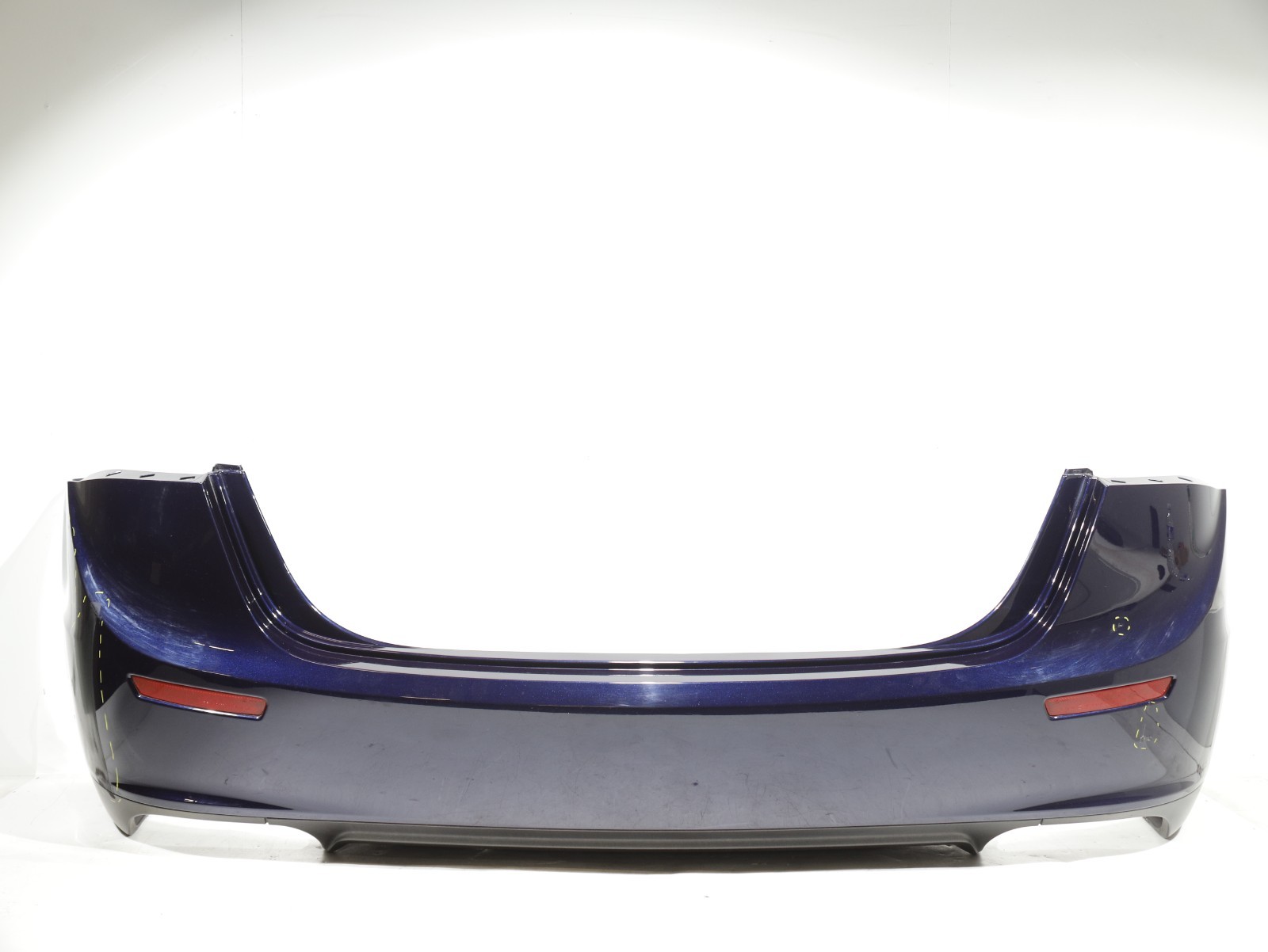 2014-2017 Maserati Ghibli Rear Bumper Cover non-PDC W/ Reflector Blue OEM NOTE*