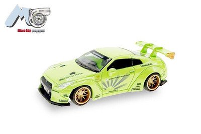 MICRO CITY, NISSAN GTR 35 grün, 1/87, HER87MC000036