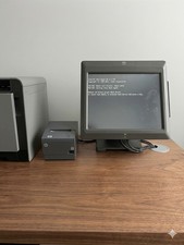 NCR POS System Terminal,  Screen, Receipt Printer NCR RealPOS 72XRT 