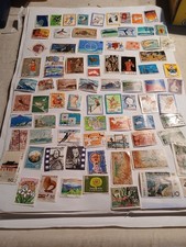 80 Timbres Anciens oblitéres du Japon