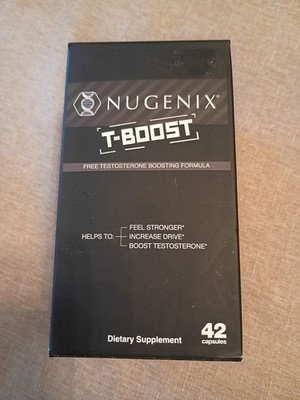 Nugenix T-Boost Testro Boosting Formula Supplement 42 Capsules EXP: 11/2026