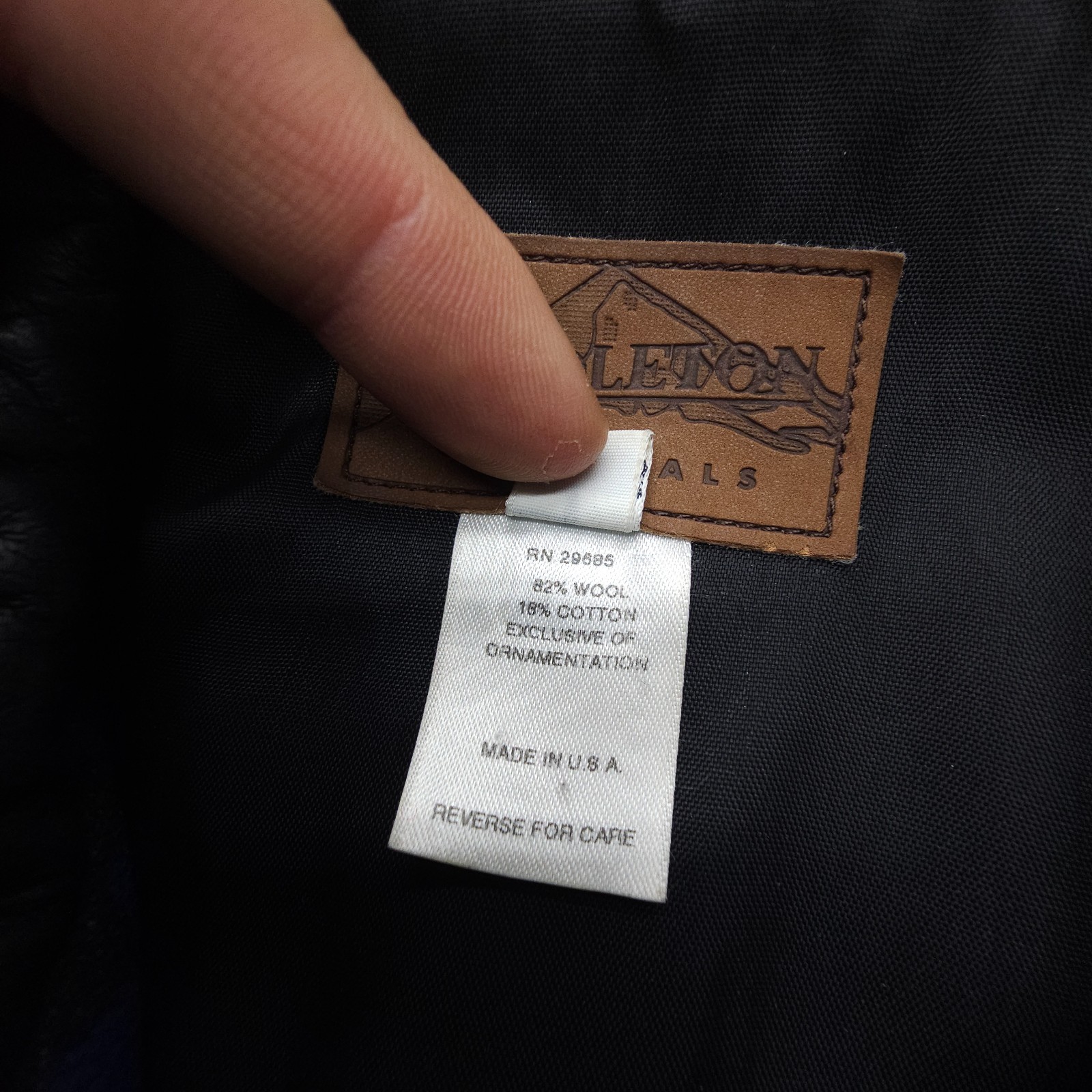 Vintage Pendleton Aztec Wool Western Bomber Size … - image 10