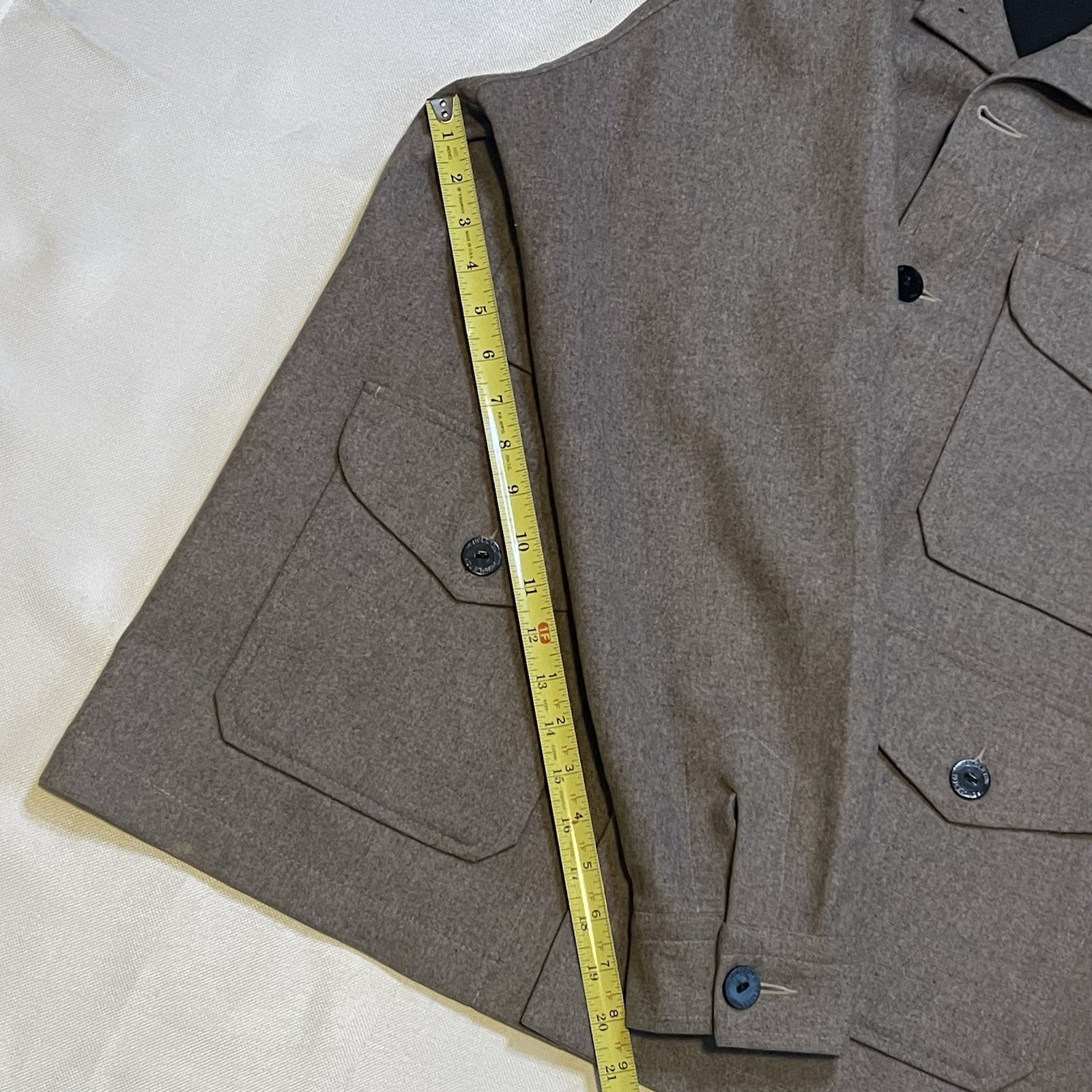 Vintage Pendleton 100% Wool Button Heavyweight 4 … - image 7